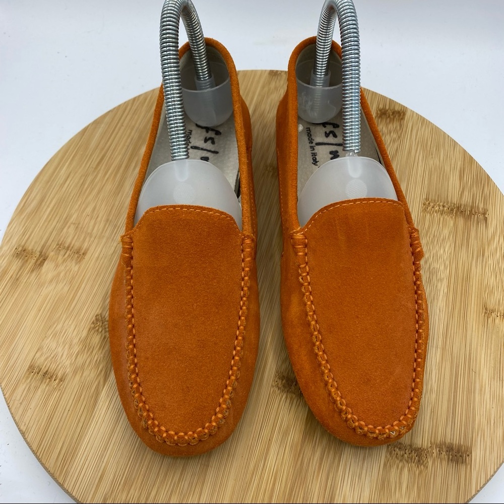 French Sole FS/NY || Carrot Moccasins; Size 5 1/2 - Picture 10 of 17